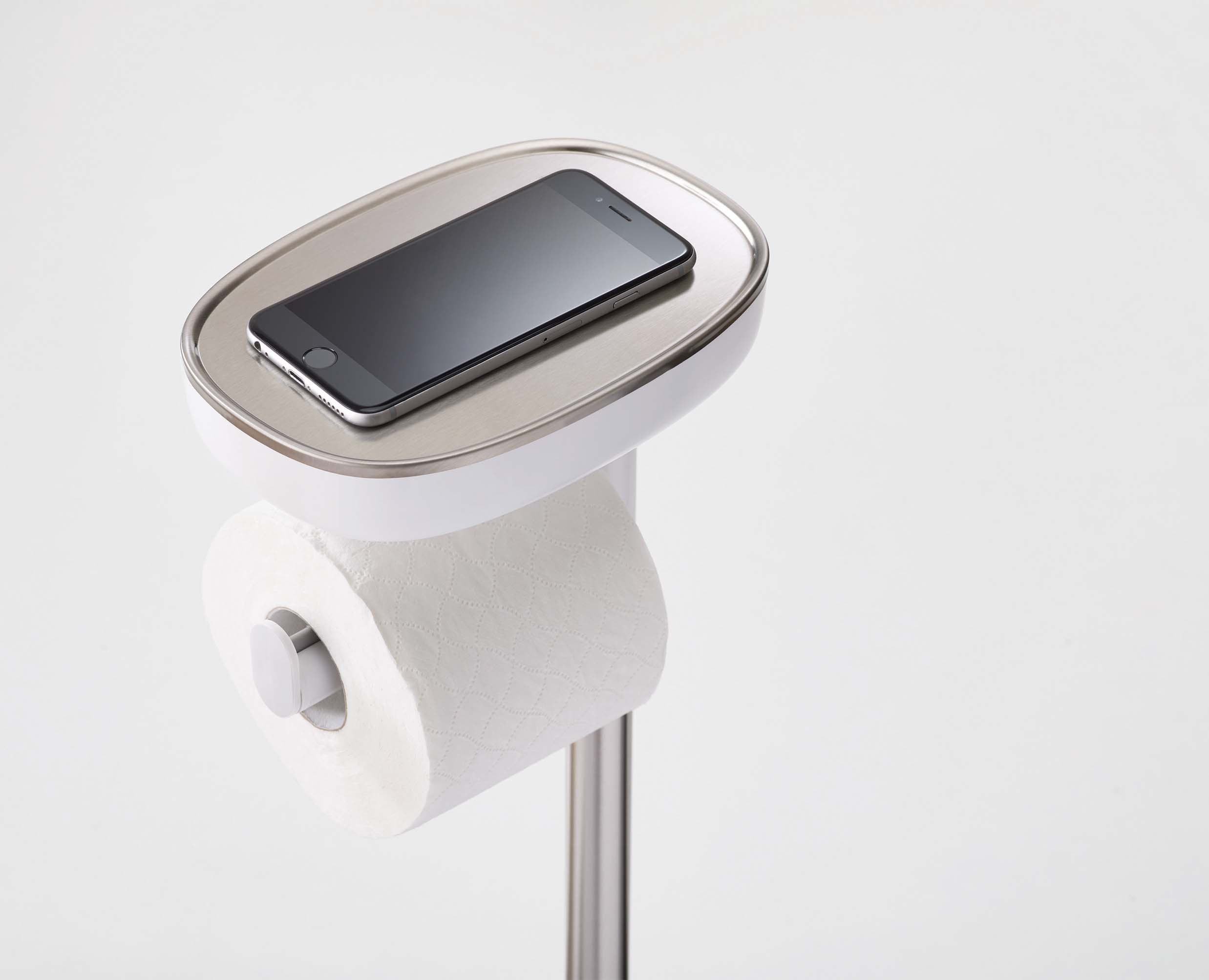 EasyStore Stainless-steel Toilet Roll Holder - Image 5