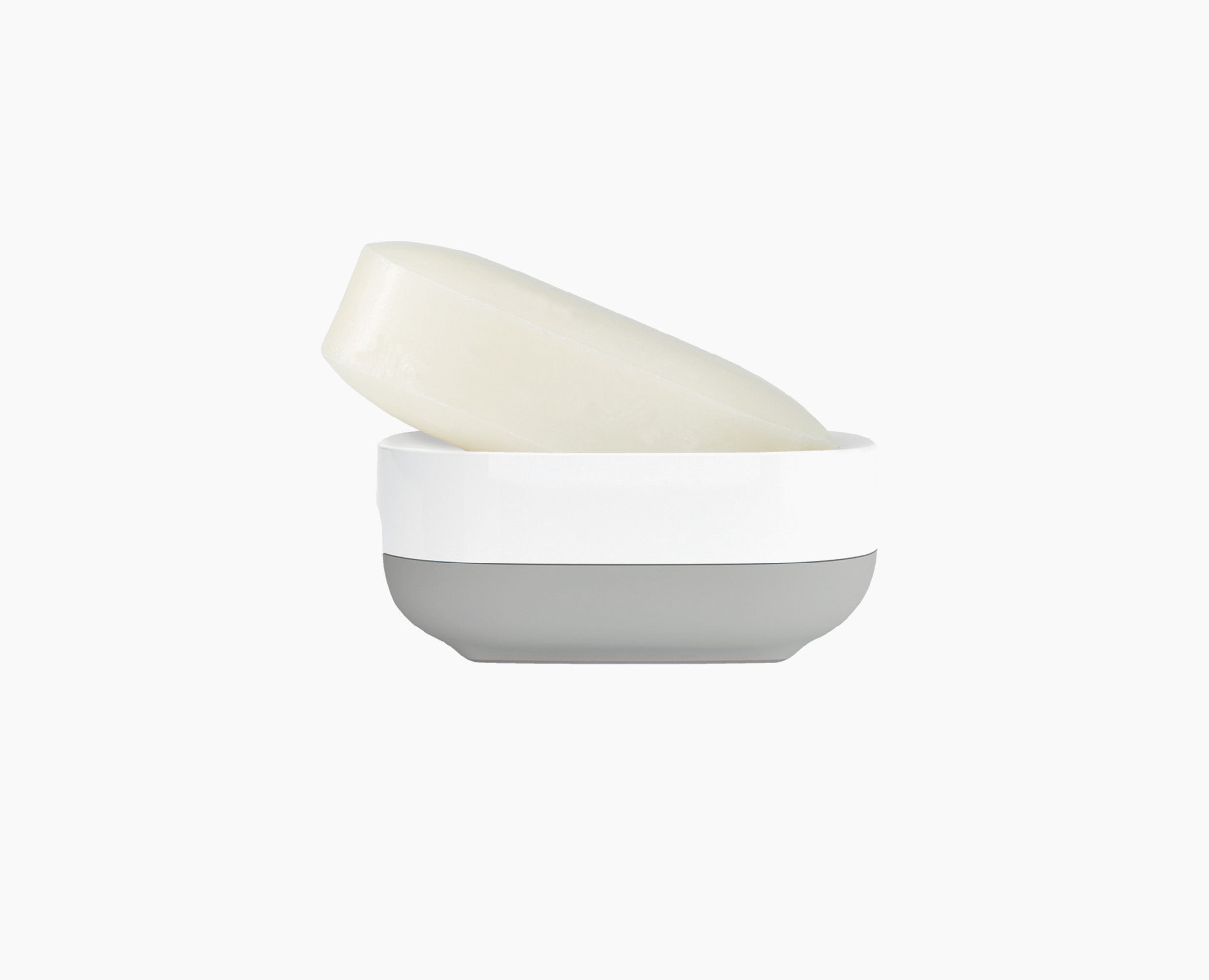 Slim Compact Light Gray Soap Dish - Image 5