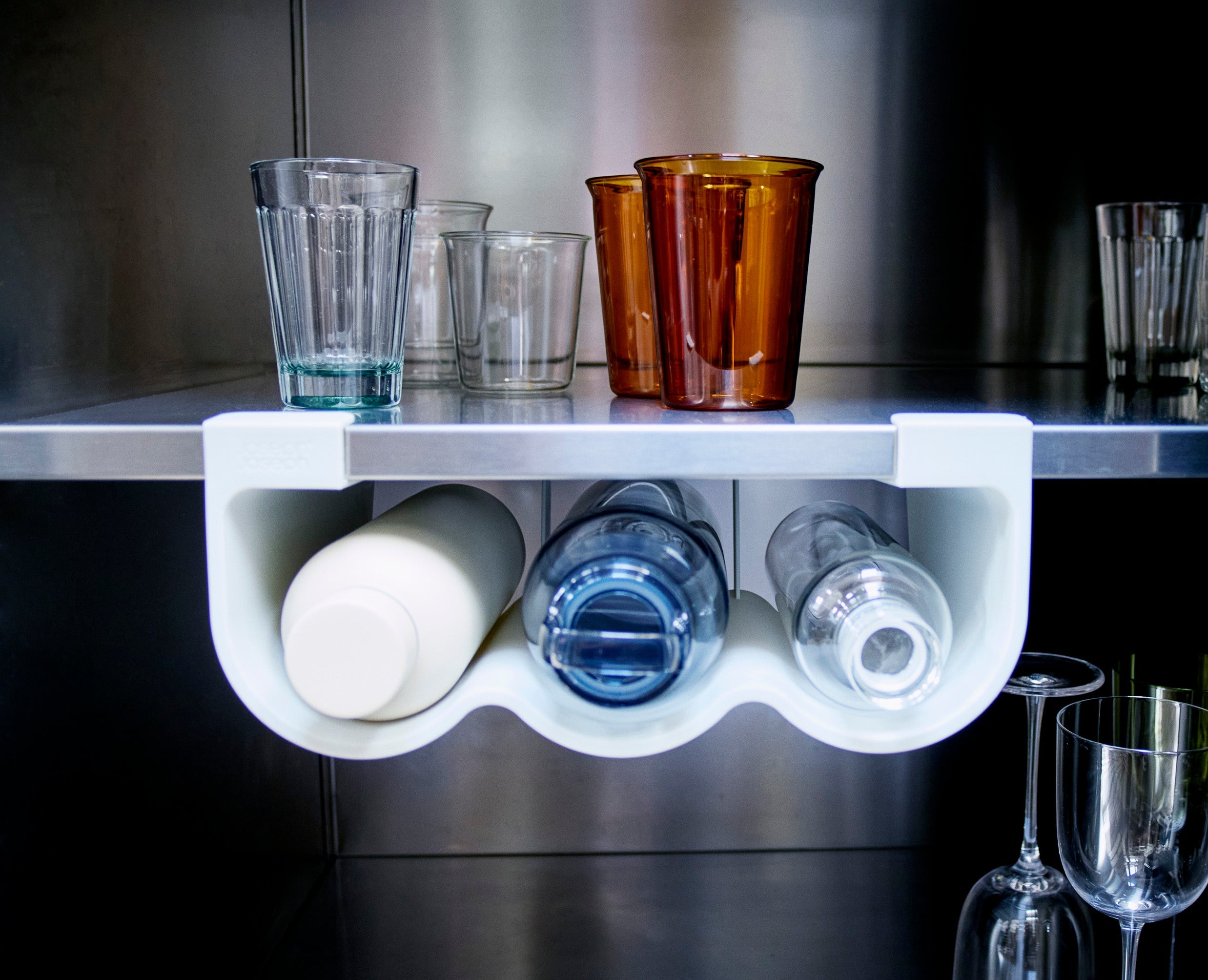 CupboardStore Under-Shelf Bottle Storage Holder - Image 4