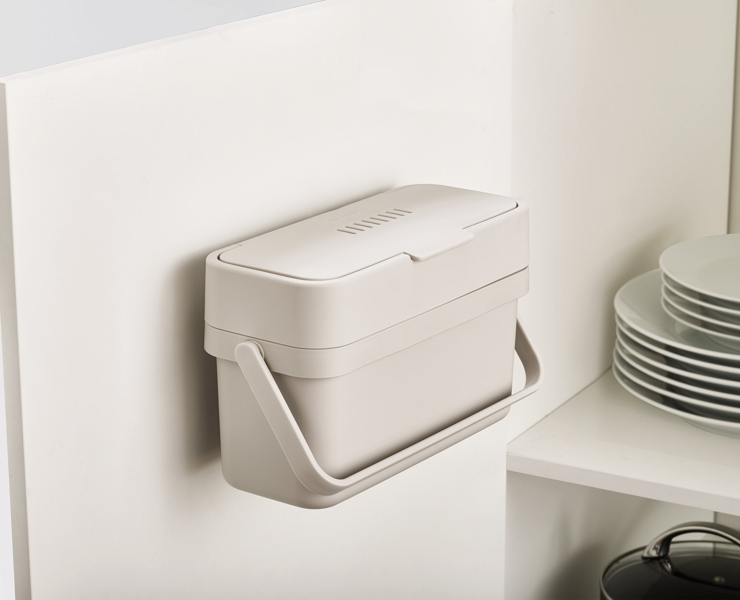 Compo 4L Stone Food Waste Caddy Starter Set - Image 4