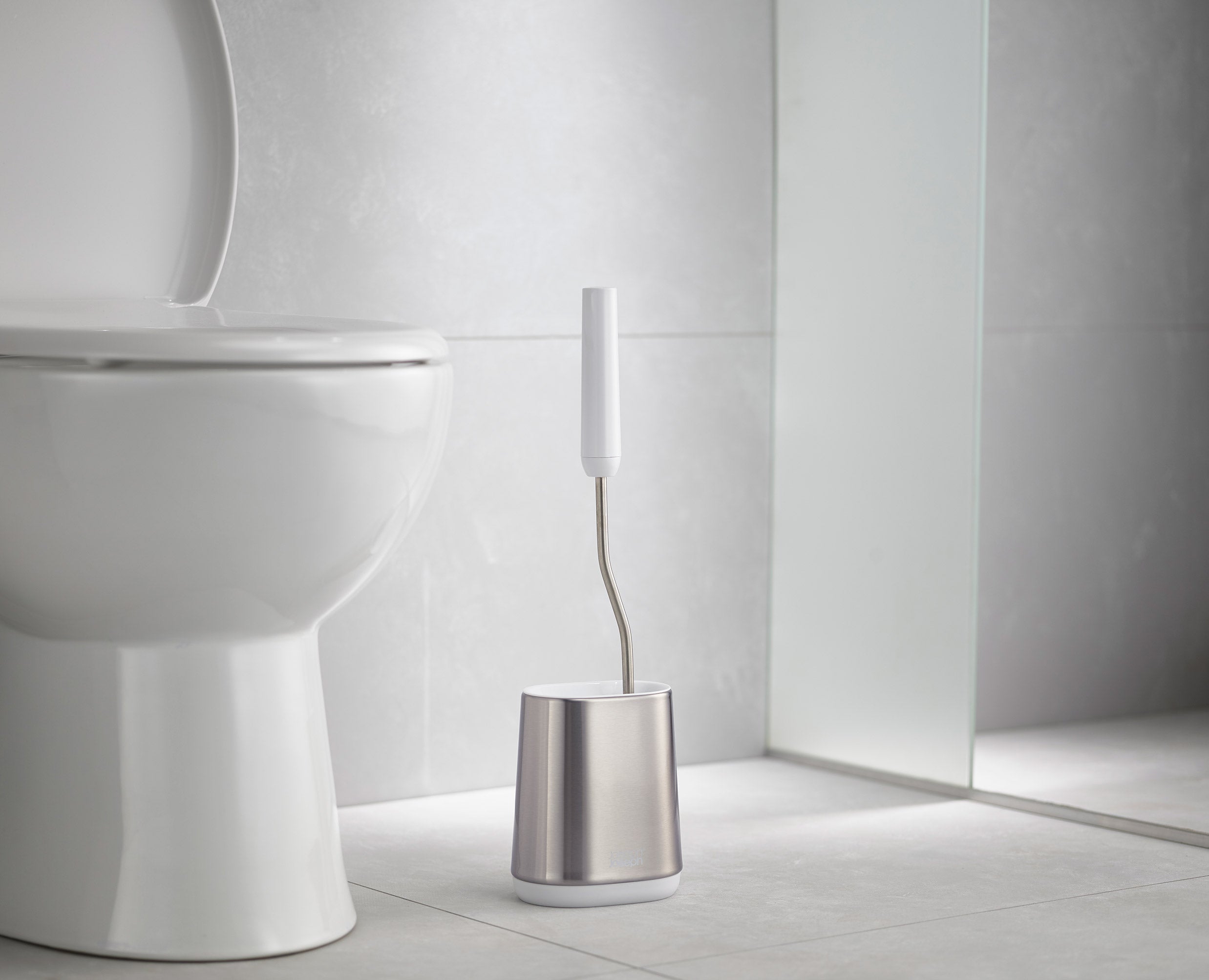 Flex Lite Pack of 2 Stainless-Steel Toilet Brushes - Image 2