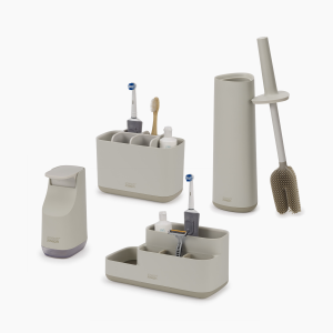 Matt Ecru Bathroom Set