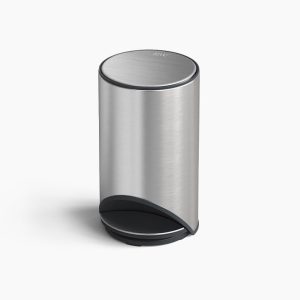 Arc  10L Easy-push Stainless-steel Pedal Trash Can