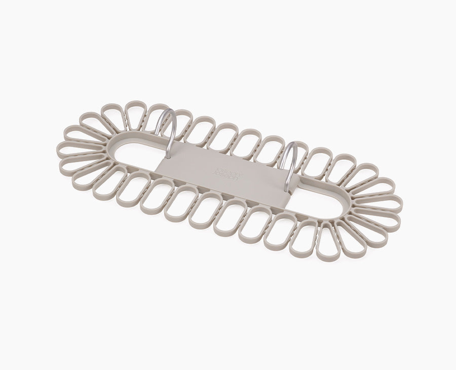 Petal 32-piece Quick-grip Ecru Drying Hanger