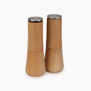 Milltop  Wood 2-piece Salt & Pepper Mill Set