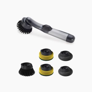 SinkTech Soap Dispensing Dish Brush with Replacement Head & Extra Heads