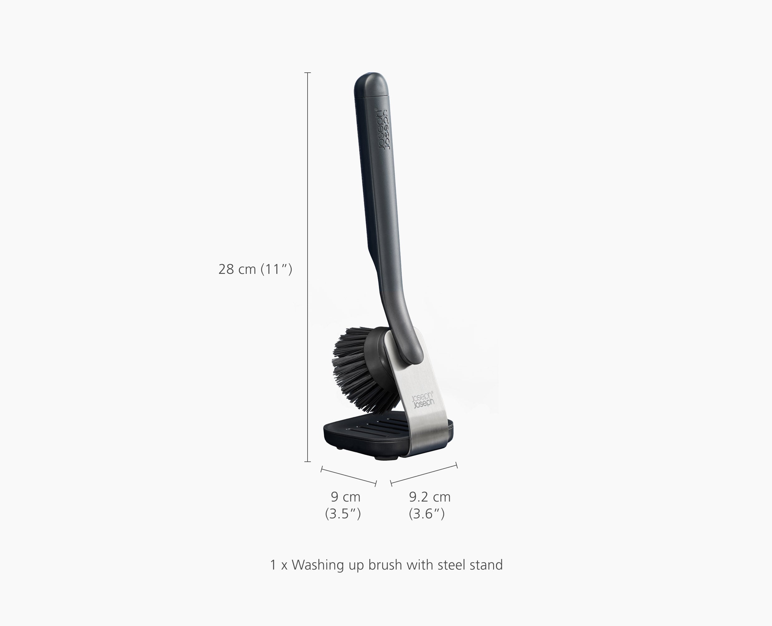 SinkTech Dish Brush with Steel Stand & Extra Heads - Image 8