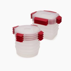 Nest  Lock 16-Piece Red Container Set