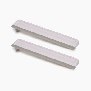 EasyStore  Pack of 2 Light Gray Shower Squeegees