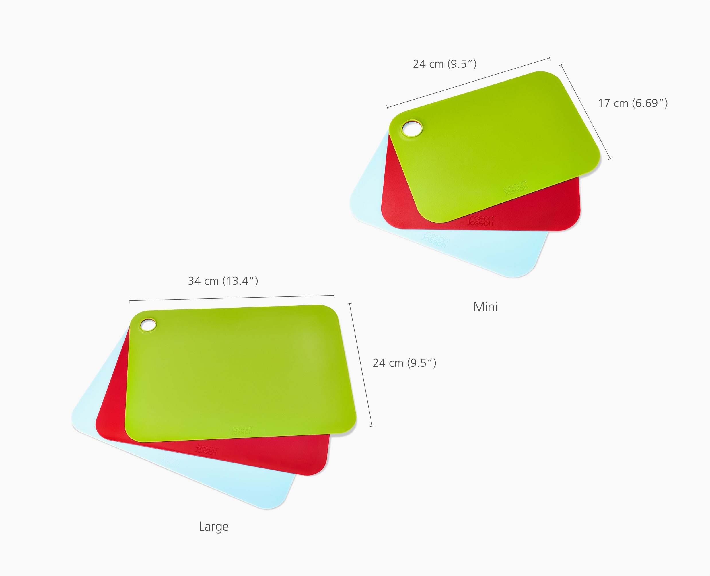 Pop 6-piece Multicolor Cutting Mat Set - Image 6